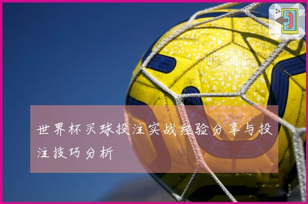 世界杯买球投注实战经验分享与投注技巧分析